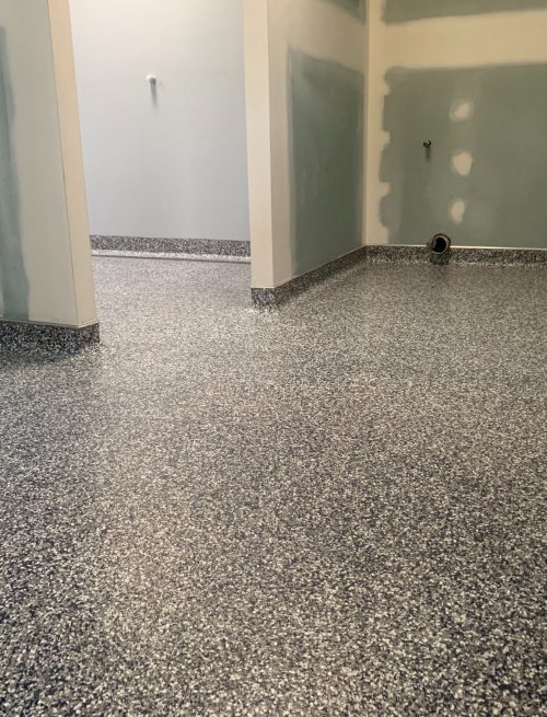 epoxy flake flooring service within melbourne